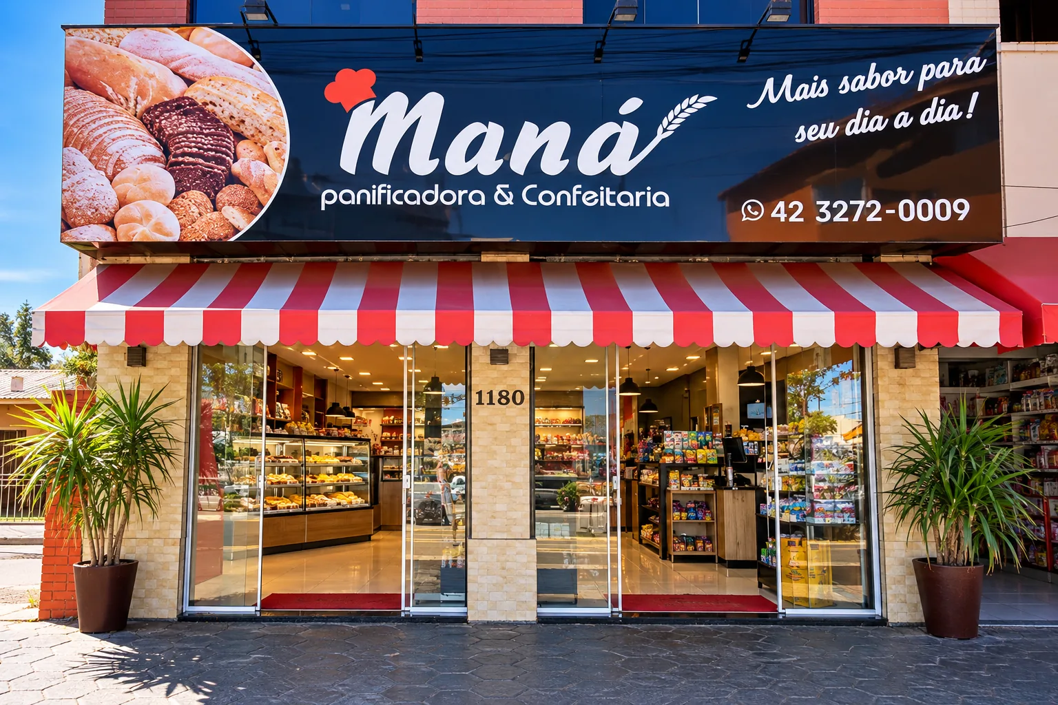 Fachada da Maná
